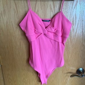 Shein Pink Bodysuit